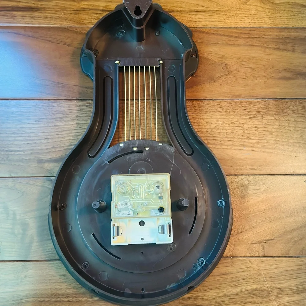 Vintage Majak Wall Clock – Harp Shape – Electromechanical